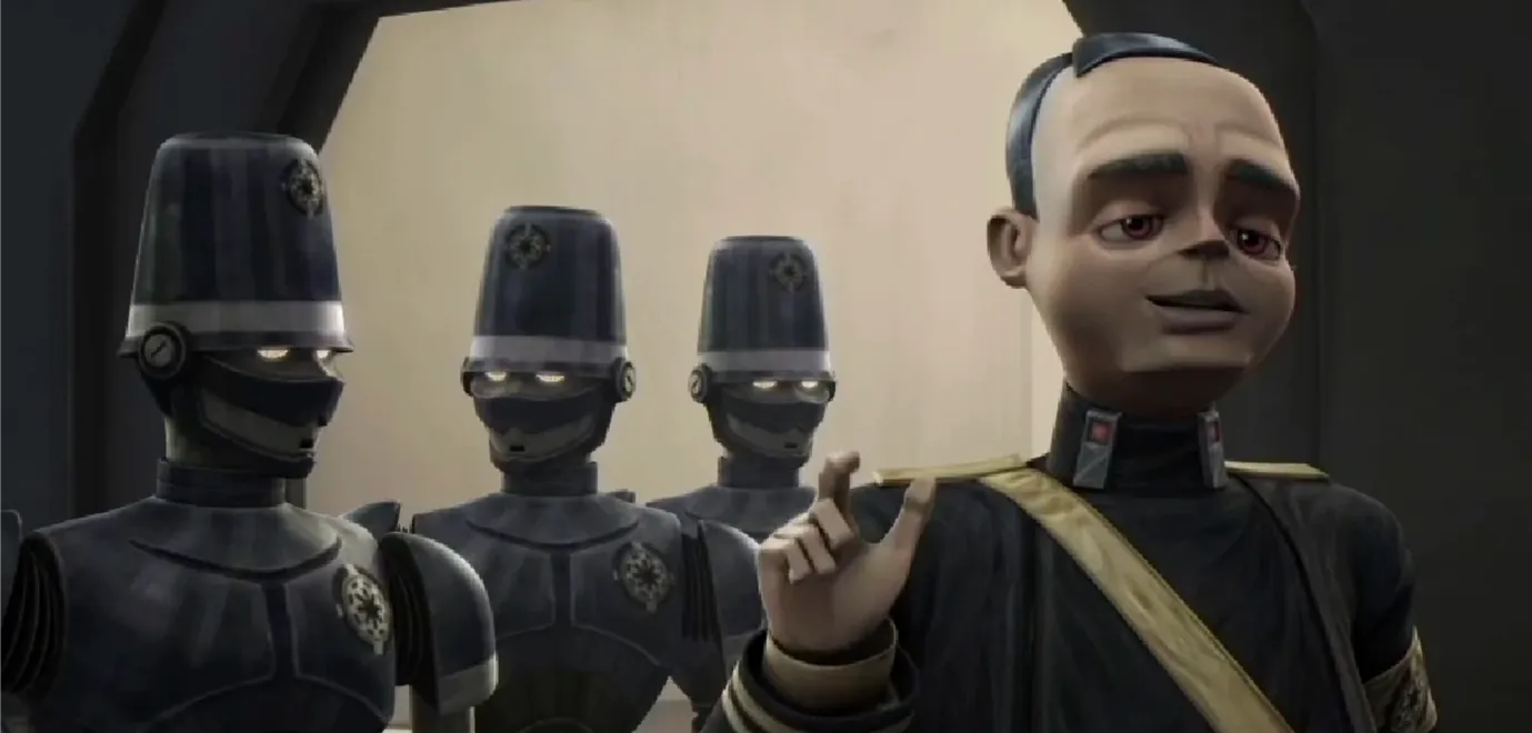 Coruscant Security Force reference still