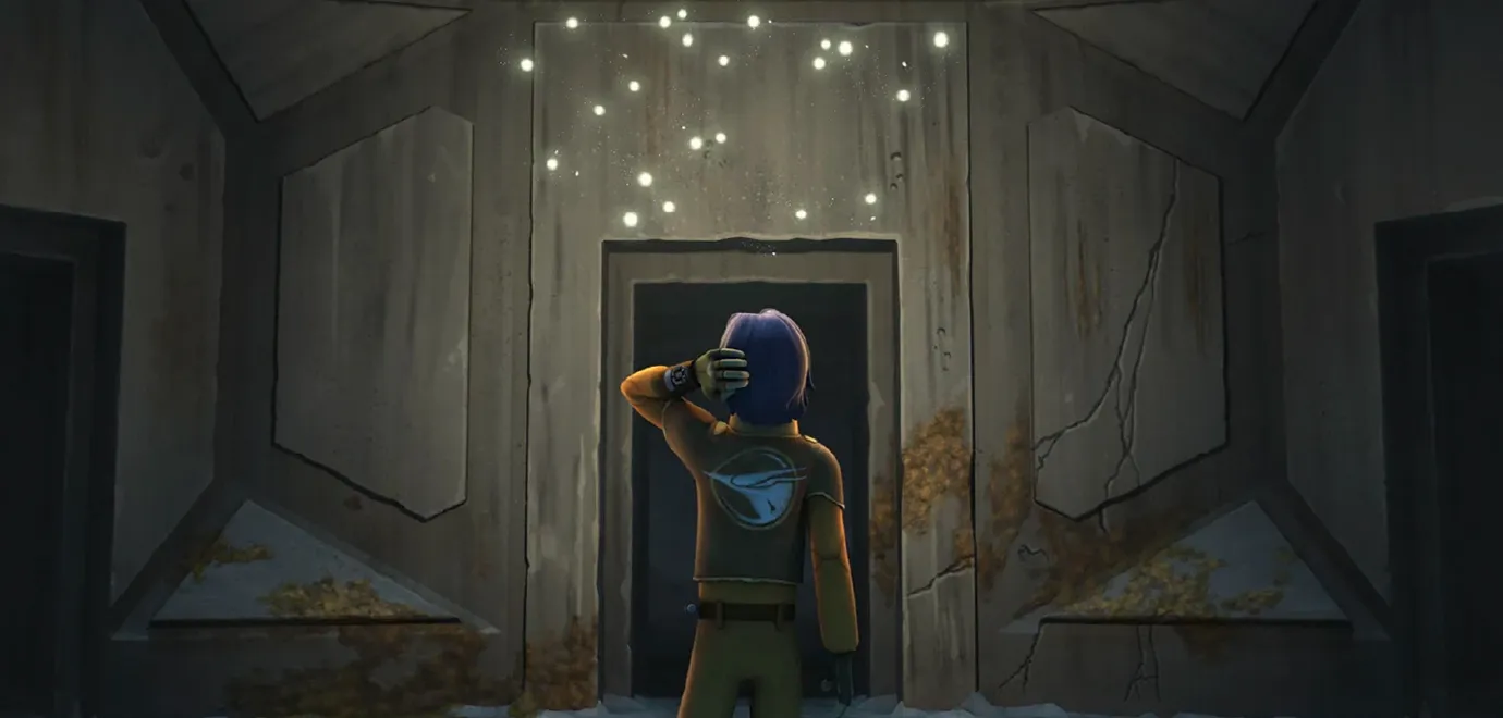 Ezra Bridger reference still