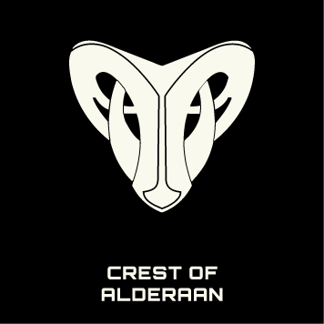 Crest of Alderaan emblem