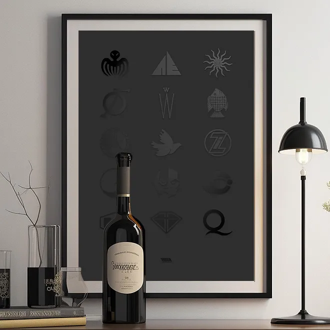 Movie visual history posters