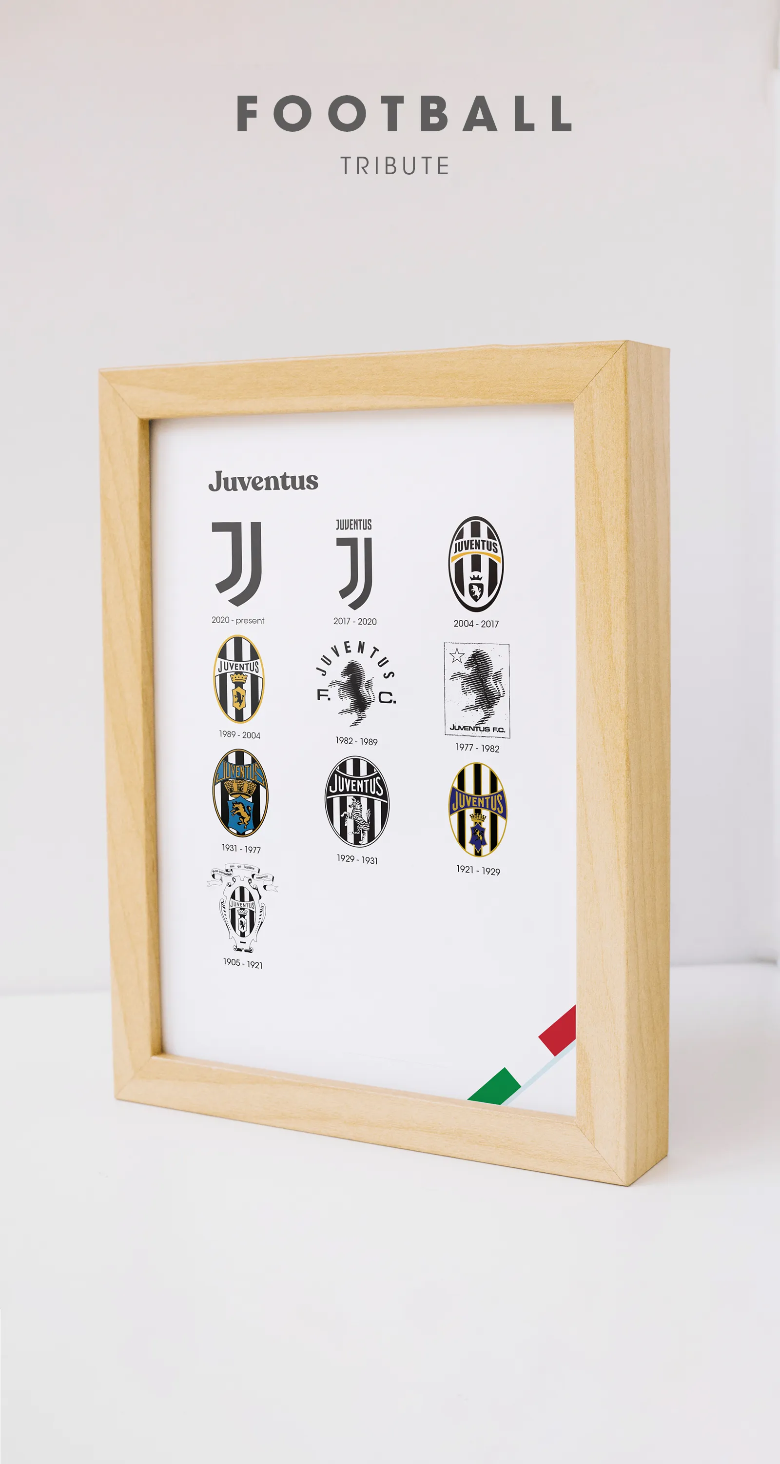 Juventus poster in room