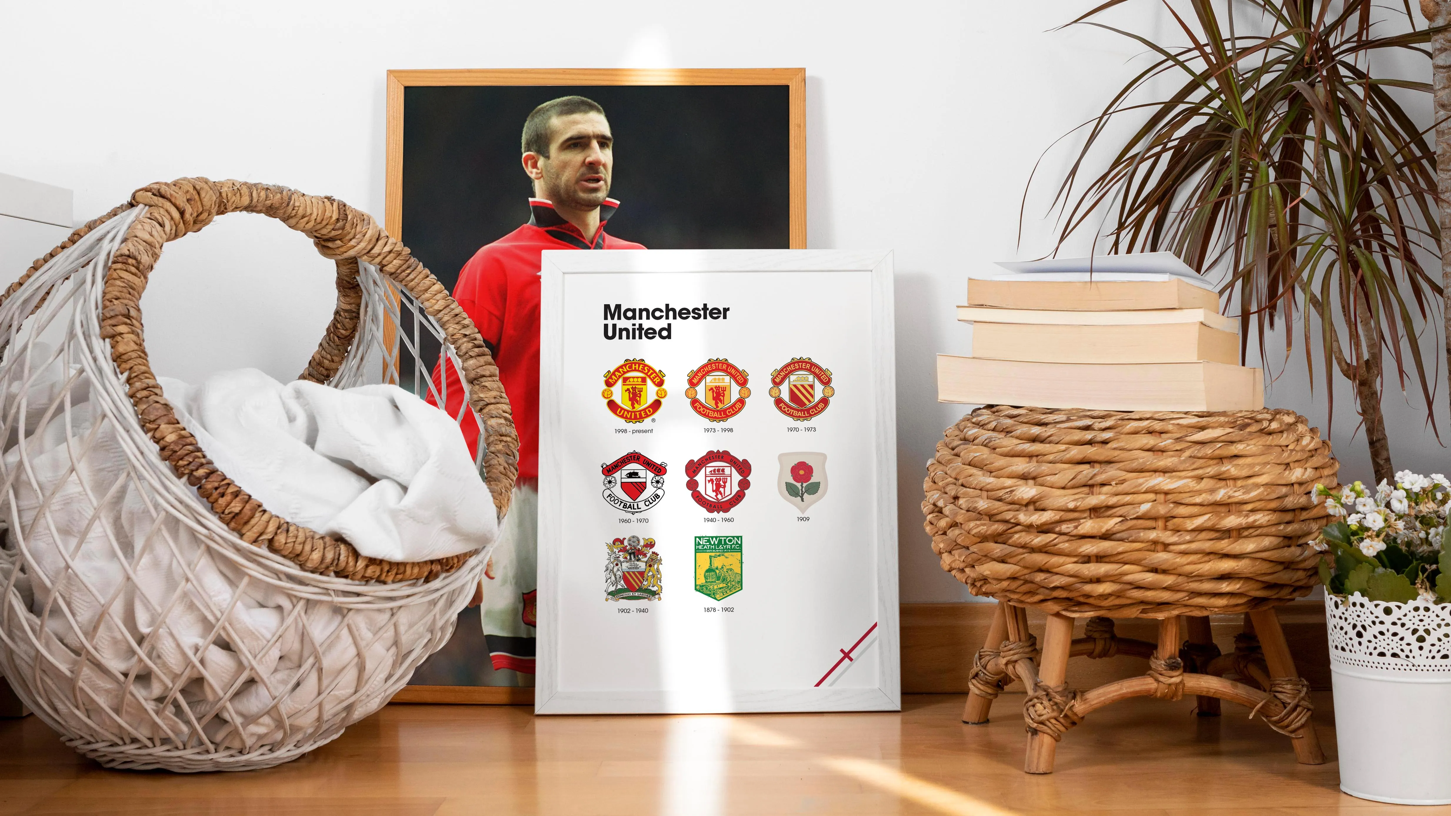 Manchester United poster in room