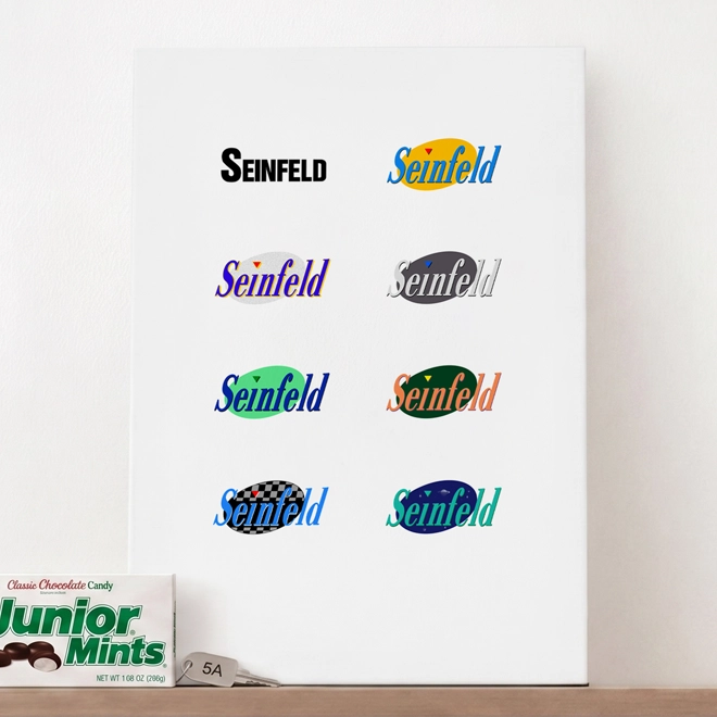 Seinfeld Logo Poster preview