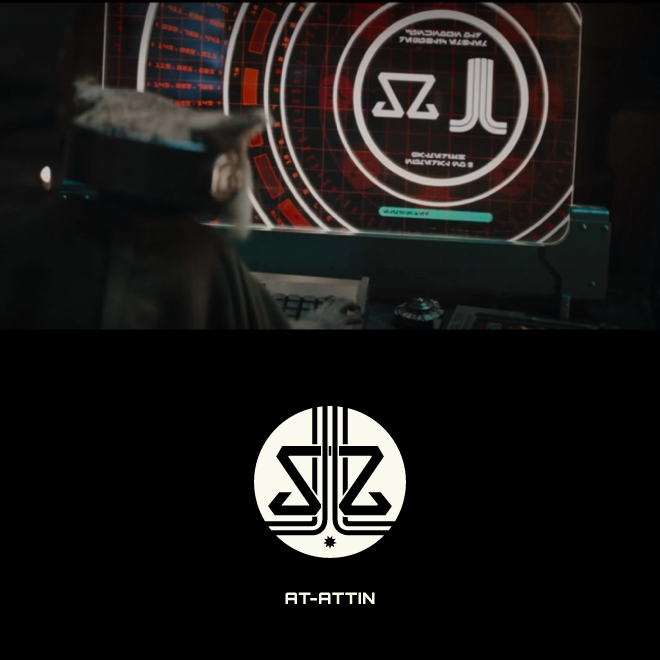 Star Wars At-Attin's symbol recreated for poster